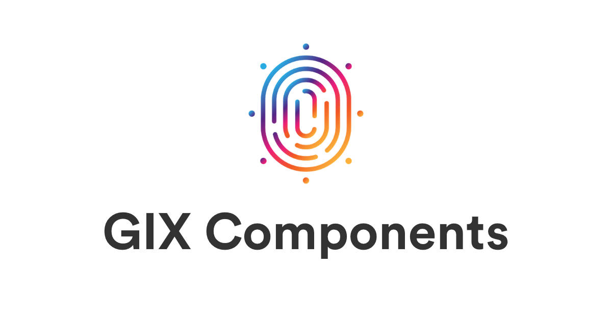 GIX Components banner